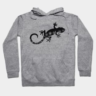 Floral Gecko Hoodie